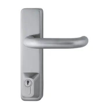 Click Here To Enlarge This Photo Of AR8805-SSS Hoppe External Lever Operated Locking Attachment - Satin Stainless Steel &lpar;87134063&rpar;