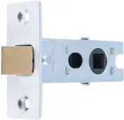 AR8017-63-SC Hoppe Tubular Mortice Latch 63mm - Satin Chrome &lpar;87111899&rpar;