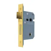 AR8023-63-5&sol;8-PB Hoppe Bathroom Lock 63mm - Polished Brass &lpar;87142875&rpar;