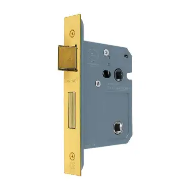 Click Here To Enlarge This Photo Of AR8023-76-5&sol;8-PB Hoppe Bathroom Lock 76mm - Polished Brass &lpar;87142889&rpar;