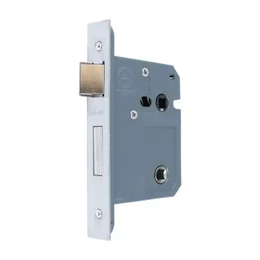 Click Here To Enlarge This Photo Of AR8023-76-5&sol;8-SC Hoppe Bathroom Lock 76mm - Satin Chrome &lpar;87142896&rpar;