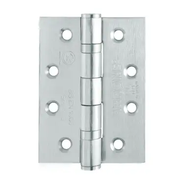 Click Here To Enlarge This Photo Of AR8180-SSS Hoppe Arrone 102mm x 76mm x 3mm Grade 13 Ball Bearing Butt Hinges - Satin Stainless Steel &lpar;8567837&rpar;