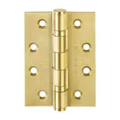 AR7070-PVD Hoppe Arrone 102mm x 76mm x 3mm Grade 13 Ball Bearing Butt Hinges - PVD Brass &lpar;87105948&rpar;