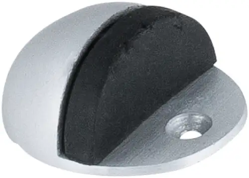 Click Here To Enlarge This Photo Of AR122 Hoppe Oval Shielded Door Stop - Satin Anodised Aluminium &lpar;8500483&rpar;