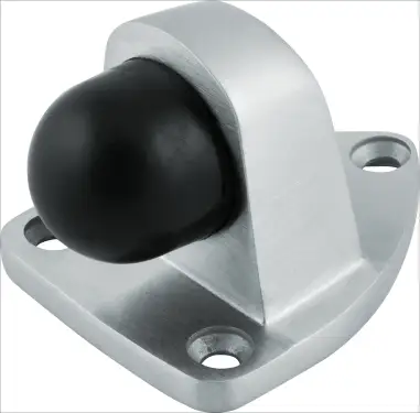 Click Here To Enlarge This Photo Of AR334J Hoppe Heavy Duty Pattern Door Stop - Satin Stainless Steel &lpar;50012812&rpar;