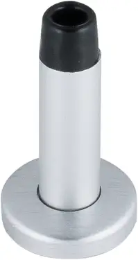 Click Here To Enlarge This Photo Of AR130B Concealed Fix Door Stop on Rose &lpar;76mm Projection&rpar; Hoppe - Satin Anodised Aluminium &lpar;8500581&rpar;