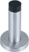 AR334A Concealed Fix Door Stop on Rose &lpar;76mm Projection&rpar; Hoppe - Satin Stainless Steel &lpar;8506328&rpar;