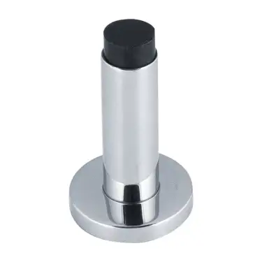 Click Here To Enlarge This Photo Of AR334A Concealed Fix Door Stop on Rose &lpar;76mm Projection&rpar; Hoppe - Polished Stainless Steel &lpar;8506335&rpar;