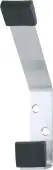 AR318 Hoppe Buffered Hat And Coat Hook - Satin Stainless Steel &lpar;8506027&rpar;