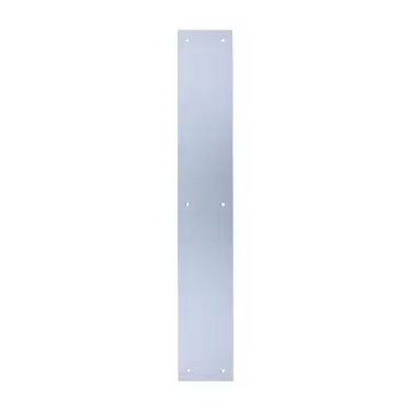 Click Here To Enlarge This Photo Of AR224D Hoppe 75mm x 475mm Finger Plate &lpar;Square Corners&rpar; - Satin Anodised Aluminium &lpar;8562748&rpar;