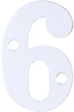 Click Here To Enlarge This Photo Of AR140&sol;9 Hoppe 50mm Numeral 9 - Satin Anodised Aluminium &lpar;8500784&rpar;