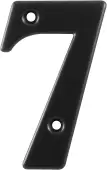 AR740-7-BLK Hoppe 79mm Face Fix Numeral 7 - Black &lpar;87143722&rpar;