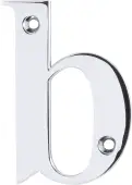 AR740-B-PCH Hoppe 79mm Face Fix Letter B - Polished Chrome &lpar;50000105&rpar;