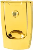 AR725-PBR Hoppe Designer Door Knocker With Viewer - Polished brass &lpar;87143505&rpar;