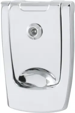 Click Here To Enlarge This Photo Of AR725-PCH Hoppe Designer Door Knocker With Viewer - Polished Chrome &lpar;87143512&rpar;