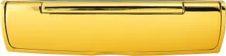 AR708A-PBR Hoppe 76mm x 310mm Letterplate - Polished Brass &lpar;87143393&rpar;
