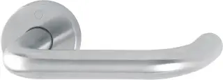 EX138Z&sol;42 &lpar;AR361&sol;10-4&rpar; Hoppe Paris Grade 4 Return to Door Lever on 8mm Rose - G316 Satin Stainless Steel &lpar;87138360&rpar;