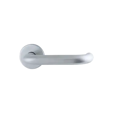 Click Here To Enlarge This Photo Of AR-E138F&sol;42K &lpar;AR961&sol;60-4-SP-SSS&rpar; Hoppe Grade 4 Lever on Rose - Grade 304 - Satin Stainless Steel  &lpar;87137394&rpar;