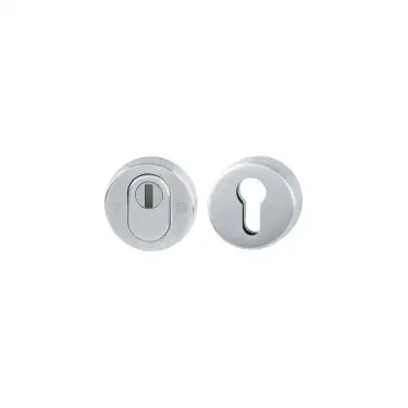 Click Here To Enlarge This Photo Of E42ZSB-ZA&sol;42HS-PZ-F69 Hoppe Security Escutcheon Set - Satin Stainless Steel &lpar;11537279&rpar;