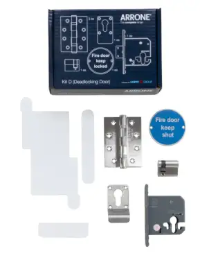 Click Here To Enlarge This Photo Of AR-FD&sol;KIT D Hoppe Arrone Complete Fire Door Kit for FD30 Riser Doors &sol; Store Cupboards - &lpar;50012976&rpar;