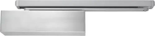 Click Here To Enlarge This Photo Of AR6409B-BX-SSS Hoppe Size 2-4 Cam Action Slide Arm Overhead Door Closer with Square Cover &lpar;Pull Side&rpar; - Satin Stainless Steel &lpar;50008389&rpar;