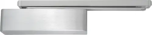 Click Here To Enlarge This Photo Of AR6409G-L-SSS Hoppe Size 2-4 Cam Action Slide Arm Overhead Door Closer with Slimline Cover &lpar;Push Side&rpar; - Satin Stainless Steel &lpar;50008432&rpar;