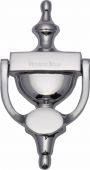 V910 195-PC Heritage Brass Urn Knocker 7 &frac14;" Polished Chrome Finish