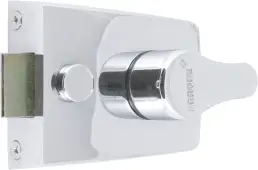 AR840-PC-PC Hoppe 60mm Standard Deadlocking Nightlatch - Polished Chrome Case c&sol;w Cylinder &lpar;87108523&rpar;