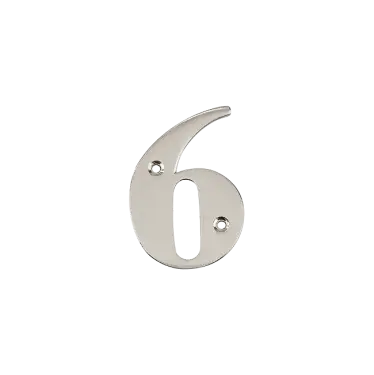 Click Here To Enlarge This Photo Of AR740-6&sol;9-GRA Hoppe 79mm Face Fix Numeral 6 & 9 - Graphite Finish &lpar;50022441&rpar;