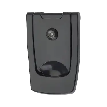 Click Here To Enlarge This Photo Of AR725K-AG Hoppe Designer Knocker With Viewer - Anthracite Grey Finish &lpar;50022052&rpar;