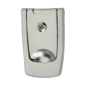 AR725K-SC Hoppe Designer Knocker With Viewer - Satin Chrome &lpar;50022040&rpar;