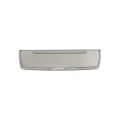 AR708A-GRA Hoppe 76mm x 310mm Letterplate to suit 44-70mm Thick Doors - Graphite Finish &lpar;50021977&rpar;