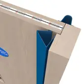 AFFKBLU Astroflame Commercial 3 Panel Finger Guard &lpar;Front&rpar; Blue 1960mm