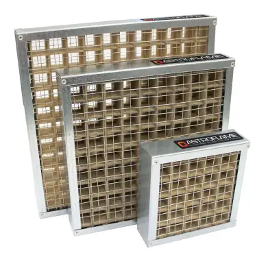 Click Here To Enlarge This Photo Of Astroflame AFFG Intumescent Fire Air Transfer Grilles &lpar;30-60min&rpar;