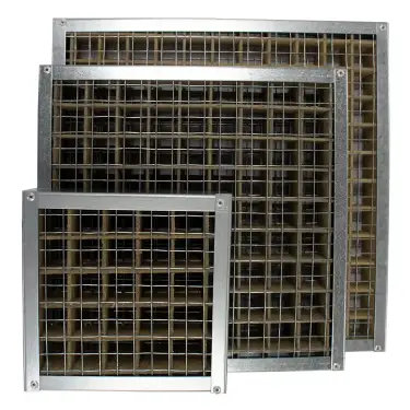 Click Here To Enlarge This Photo Of Astroflame AFFG Intumescent Fire Air Transfer Grilles &lpar;30-60min&rpar;
