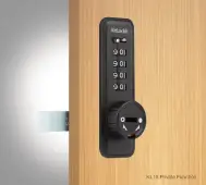 Codelocks KL15 BK PT KitLock Mechanical Digit Combination Lock &lpar;Vertical - Private&rpar; - Black