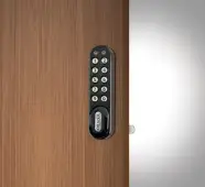 Codelocks KL1000 BK KitLock Classic Electronic Locker&sol;Cabinet Lock &lpar;Vertical&rpar; - Black