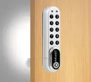 Codelocks KL1000 G3 SC KitLock G3 Electronic Cabinet Lock &lpar;Vertical&rpar; - Silver