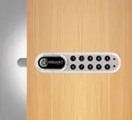 Codelocks KL1000 G3 SC RH KitLock G3 Electronic Cabinet Lock &lpar;Right Hand&rpar; - Silver