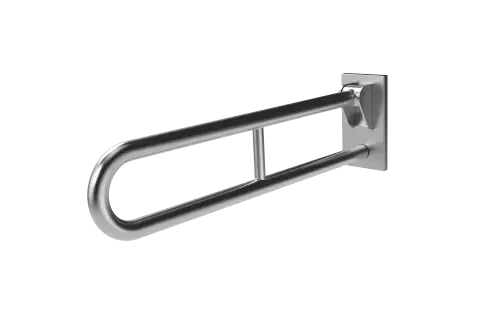 Click Here To Enlarge This Photo Of 105SC&sol;SS Fitzroy of London 800mm Friction Hinged Support Rail &lpar;Stainless Steel&rpar; with Concealed Fixings - Satin