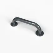 210130&sol;DG Fitzroy of London 305mm x 35mm &lpar;dia&rpar; Stainless Steel Grab Rail with Concealed Fixings - Dark Grey &lpar;RAL 7016&rpar;