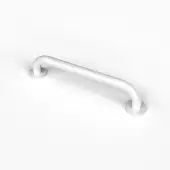 210145&sol;WH Fitzroy of London 455mm x 35mm &lpar;dia&rpar; Stainless Steel Grab Rail with Concealed Fixings - White &lpar;RAL 9016&rpar;