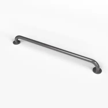 Click Here To Enlarge This Photo Of 210190&sol;GY Fitzroy of London 900mm x 35mm &lpar;dia&rpar; Stainless Steel Grab Rail with Concealed Fixings - Grey &lpar;RAL 7005&rpar;
