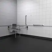 230401&sol;SP Fitzroy of London Doc M Changing Room Pack &lpar;Stainless Steel&rpar; with Concealed Fixings - Polished