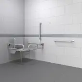 230401&sol;WH Fitzroy of London Doc M Changing Room Pack &lpar;Mild Steel&rpar; with Concealed Fixings - White