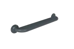240060&sol;DG Fitzroy of London 600mm x 32mm &lpar;dia&rpar; Anti Ligature Grab Rail &lpar;Stainless Steel&rpar; with Exposed Fixings - Dark Grey &lpar;RAL 7016&rpar;