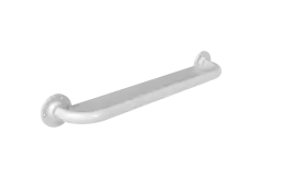 240060&sol;WH Fitzroy of London 600mm x 32mm &lpar;dia&rpar; Anti Ligature Grab Rail &lpar;Stainless Steel&rpar; with Exposed Fixings - White &lpar;RAL 9016&rpar;