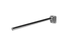 310480&sol;SS Fitzroy of London 800mm Contemporary Single Arm Friction Hinged Support Rail &lpar;Stainless Steel&rpar; with Exposed Fixings - Satin