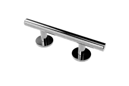311435&sol;SP Fitzroy of London 355mm Luxury Straight Grab Rail &lpar;Stainless Steel&rpar; with Concealed Fixings - Polished