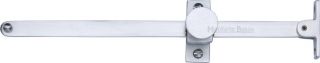 V991 10-SC Heritage Brass Casement Stay Sliding Design 10" Satin Chrome Finish